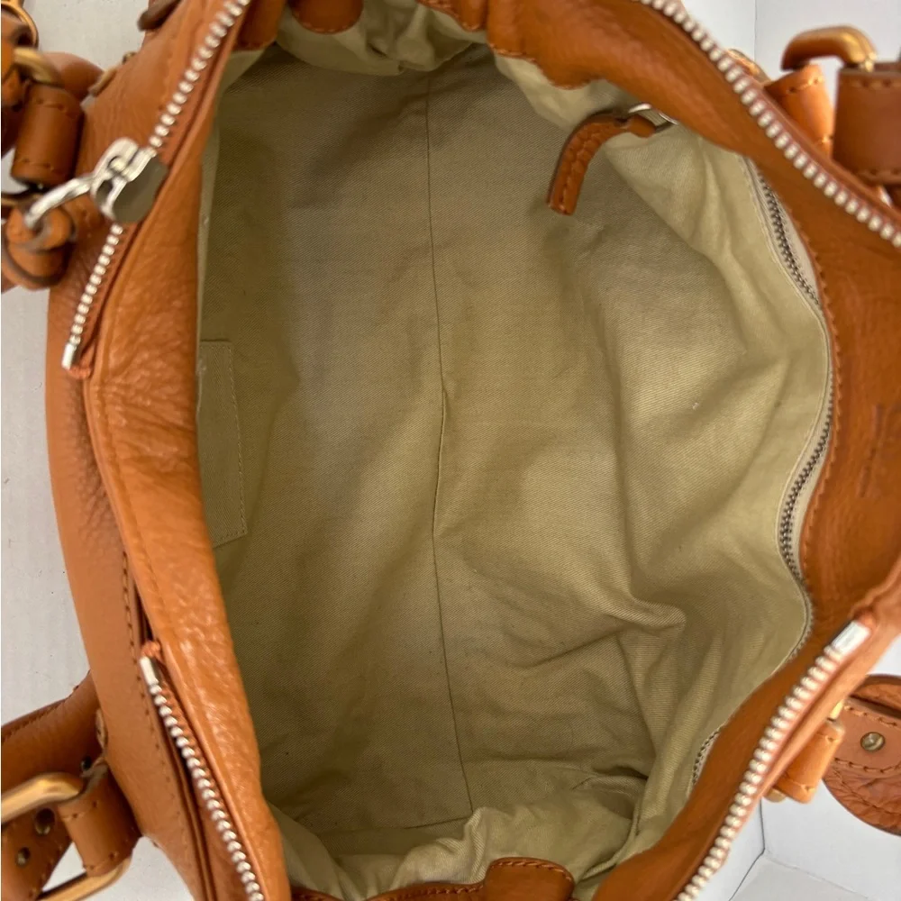 Chloe Paddington Satchel in Tan Leather Satchel with Gold Accents - Re-released - Picture 9 of 15